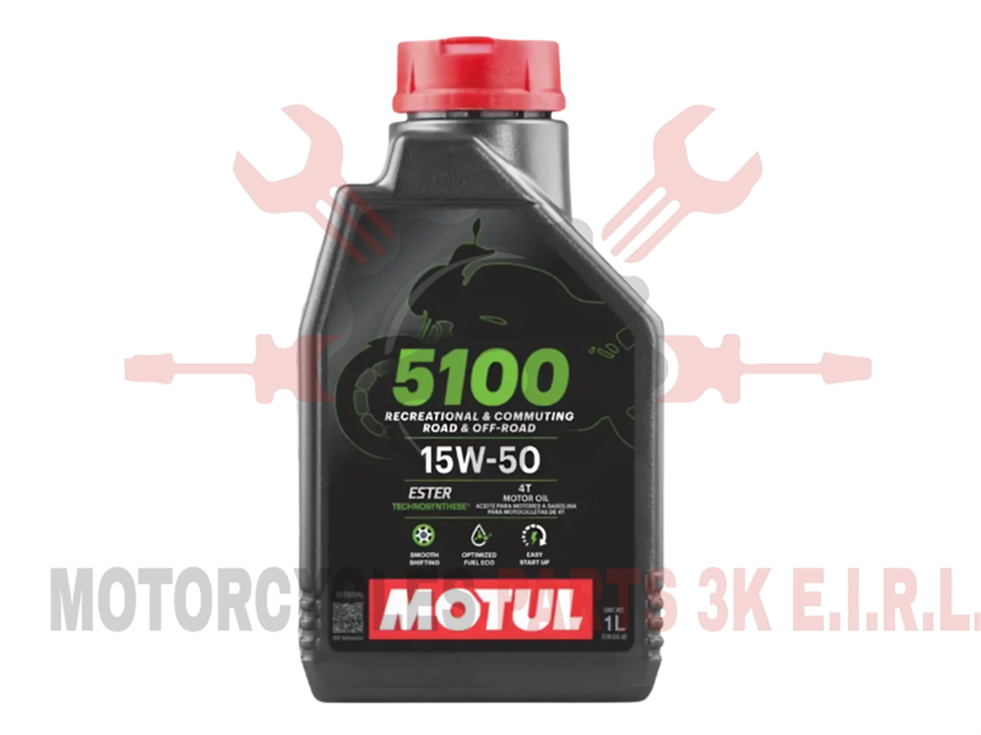 ACEITE 15W/50 5100 4T 1L (X12 UNIDADES) MOTUL