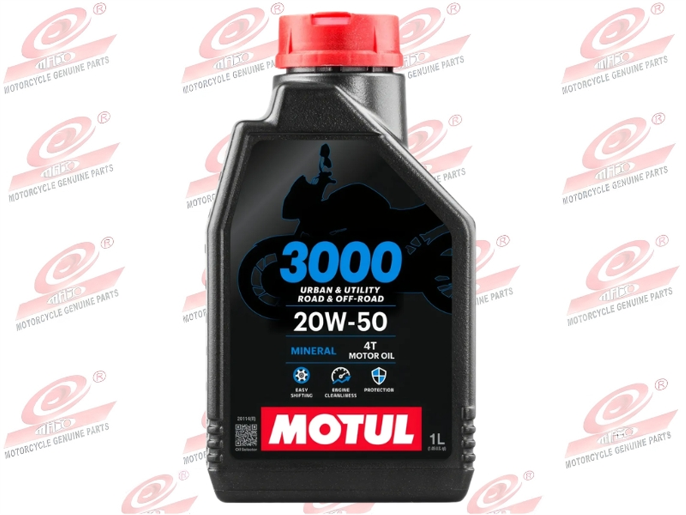 ACEITE 20W/50 3000 4T 1L (X12 UNIDADES) MOTUL