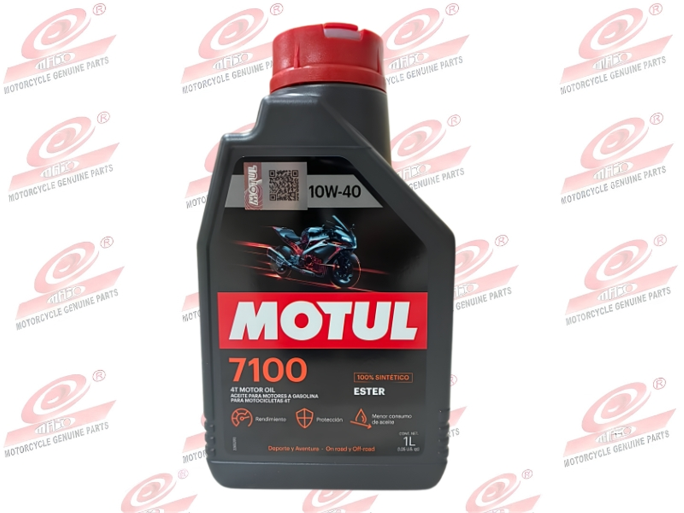 ACEITE 10W/40 7100 4T 1L (X12 UNIDADES) MOTUL
