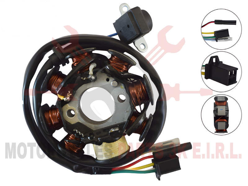 ALTERNADOR 8B - 2P PREMIUM