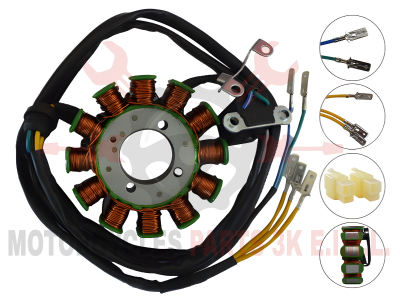 ALTERNADOR C/A (12P, 3H / 93MM 5 CABLES) TRIFASICO