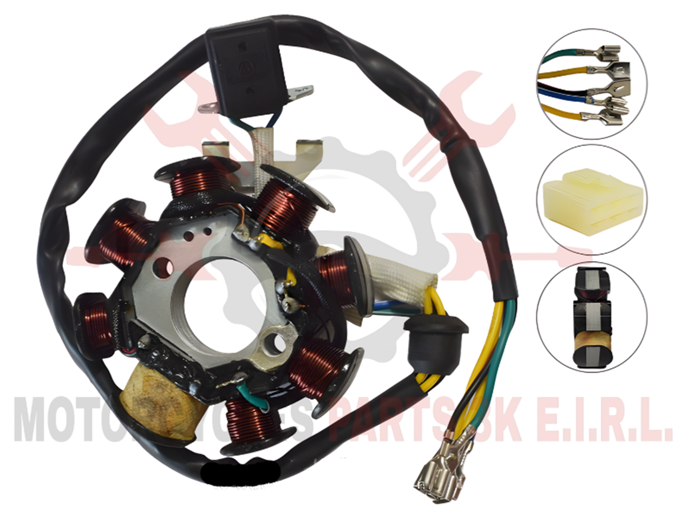 ALTERNADOR C/A 8B 2P PREMIUM