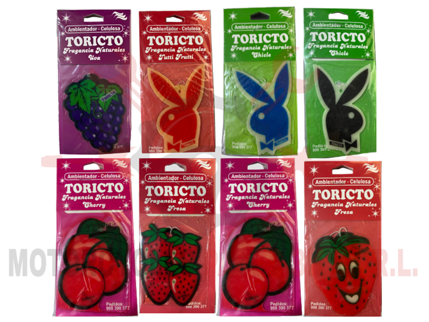 AMBIENTADOR X12 UNIDADES VARIOS AROMAS