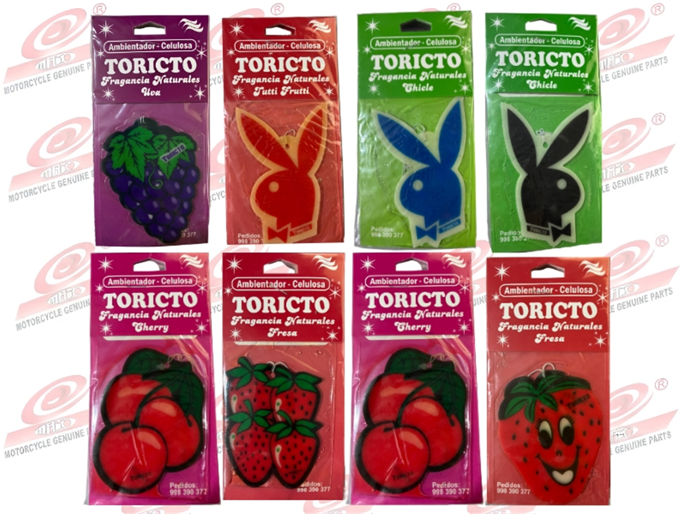 AMBIENTADOR X12 UNIDADES VARIOS AROMAS