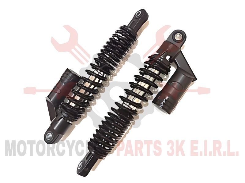 AMORTIGUADOR C/AIRE 325MM NEGRO