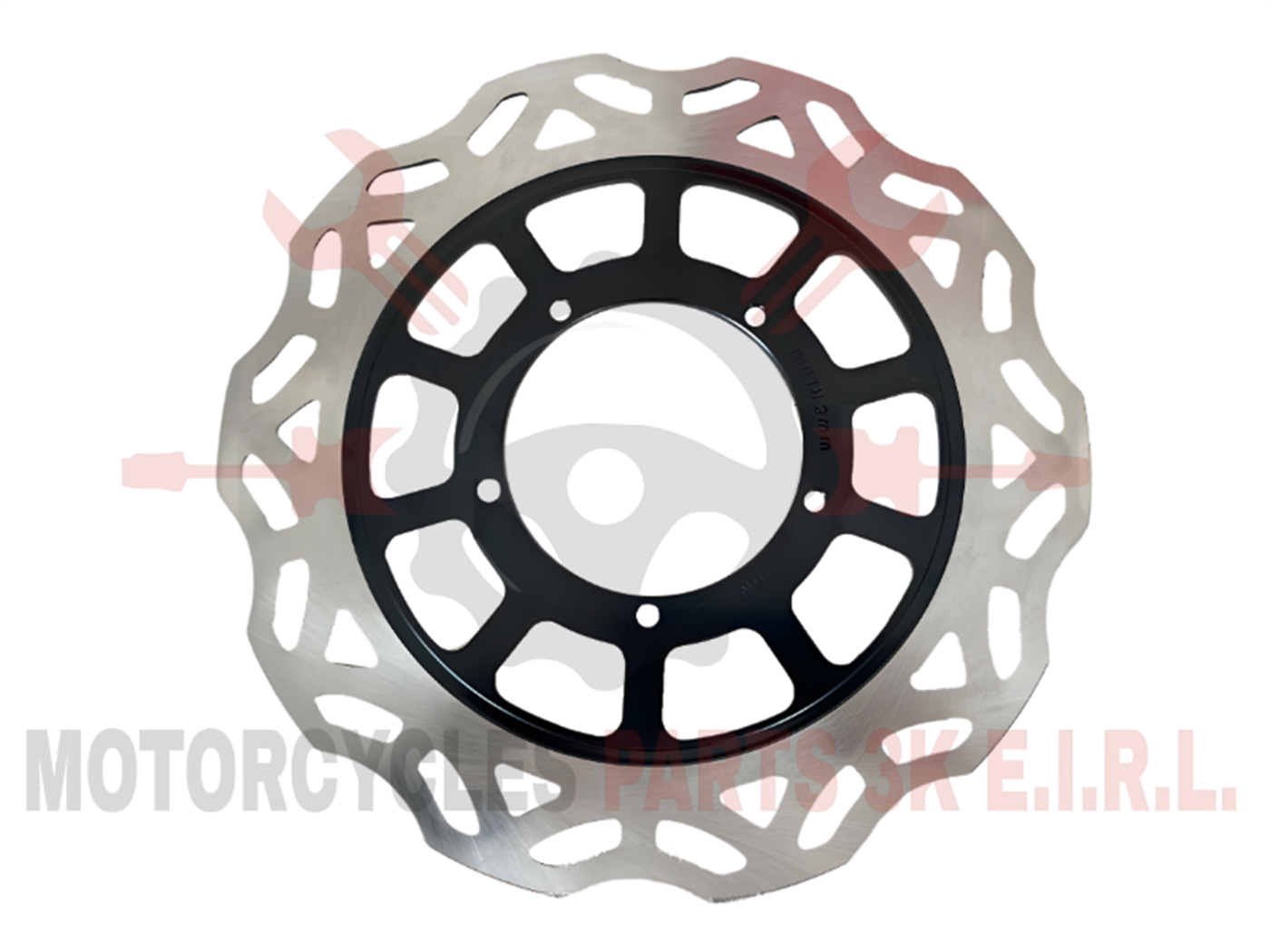 DISCO FRENO DELANTERO (93/267MM)(O/O62MM)(7MM)(ESP.5MM)
