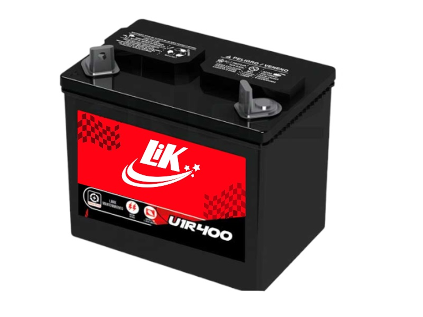 BATERIA  (7 PLACAS) 12V. U1R400 C/BORNE