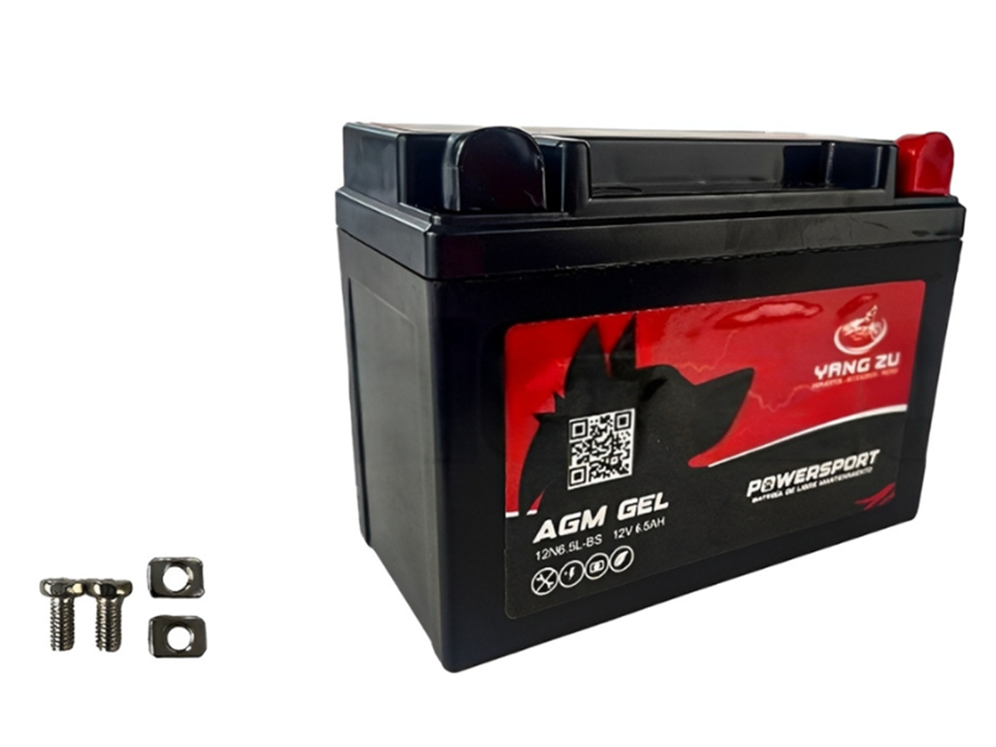 BATERIA 12N6.5-3B (AGM/GEL) PREMIUM (12V6.5AH) 139X66X102MM