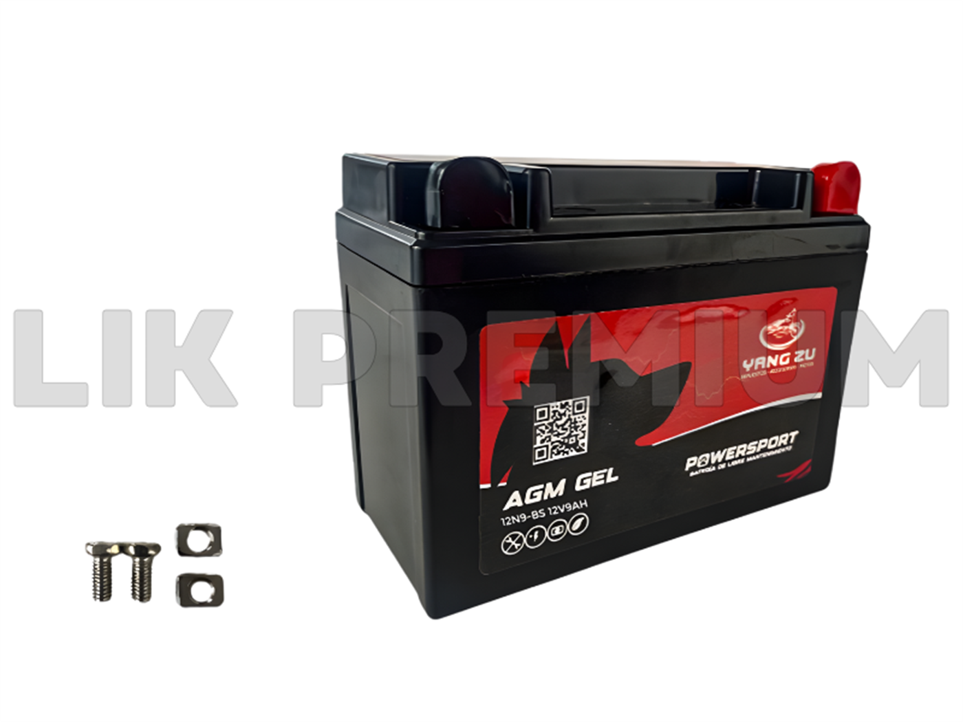 BATERIA 12N9-BS AGM/GEL PREMIUM (12V.9AH) (137X75X135MM)