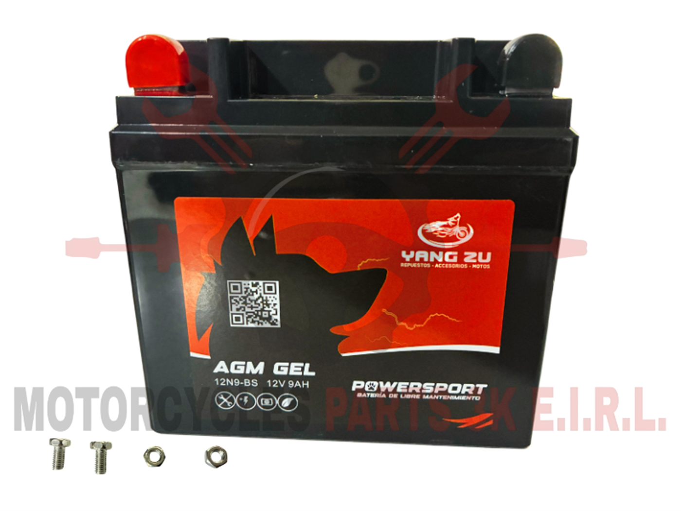 BATERIA 12N9-BS AGM/GEL PREMIUM (12V.9AH) (137X75X135MM)
