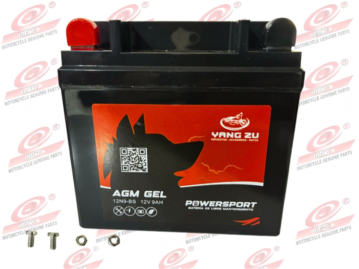 BATERIA 12N9-3BS AGM/GEL PREMIUM (12V.9AH) (137X75X135MM)