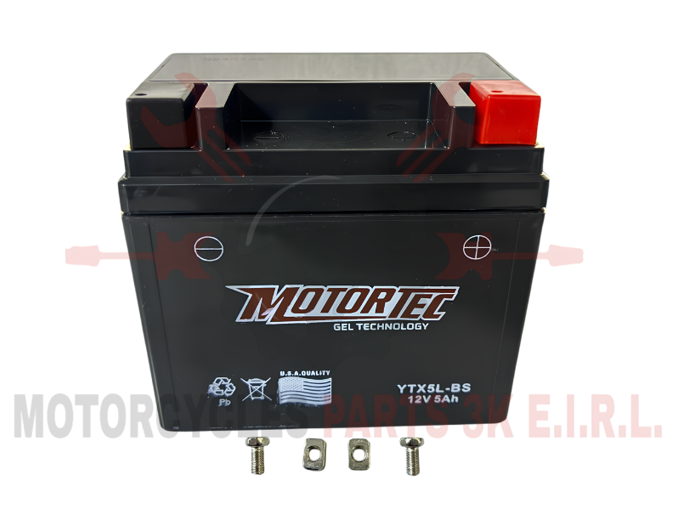BATERIA YTX5L-BS GEL PREMIUM (12V.5AH) (68X112X108MM)
