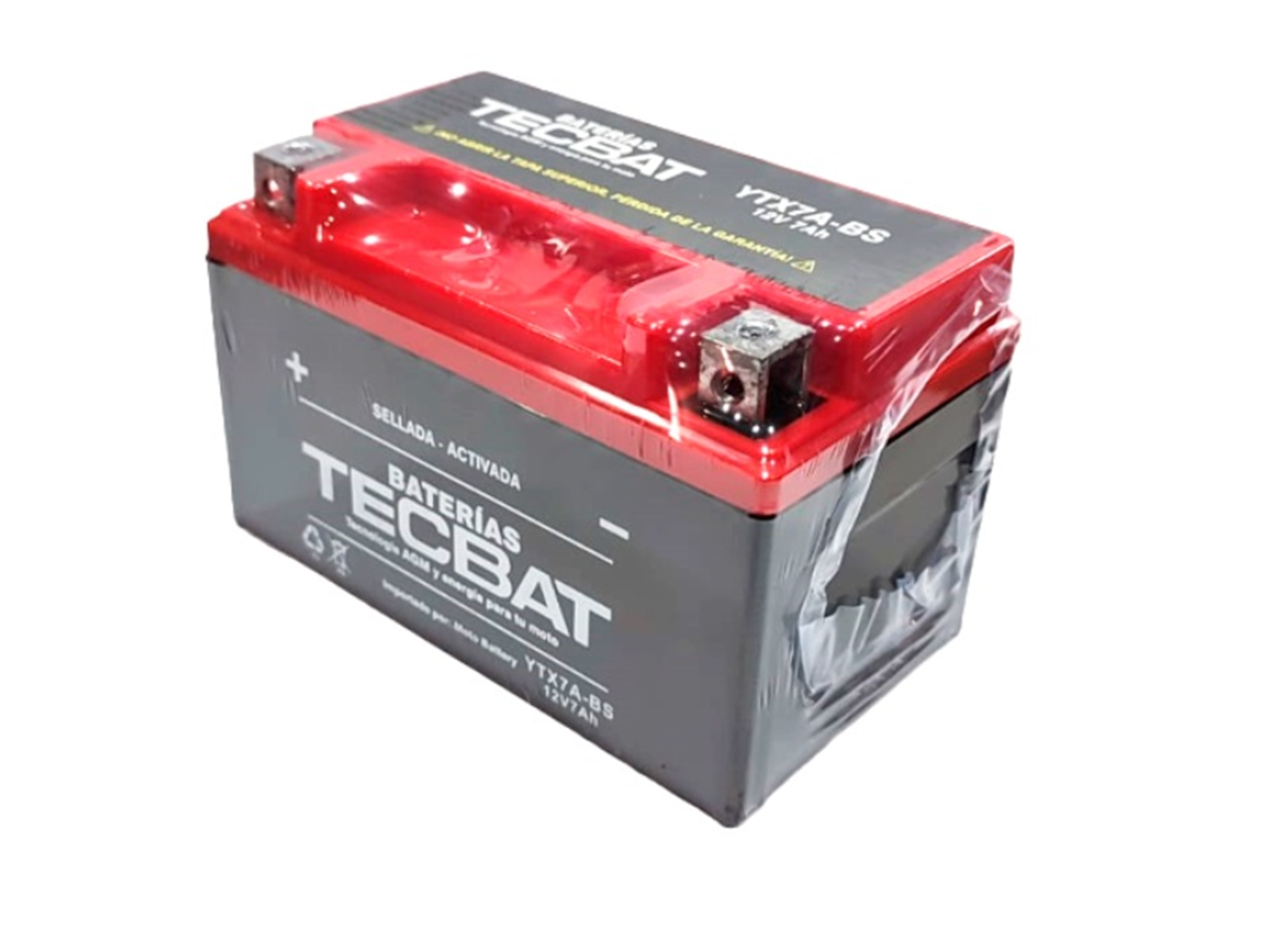 BATERIA YTX7A-BS SECA PREMIUM (12V.7AH) 150X87X94MM