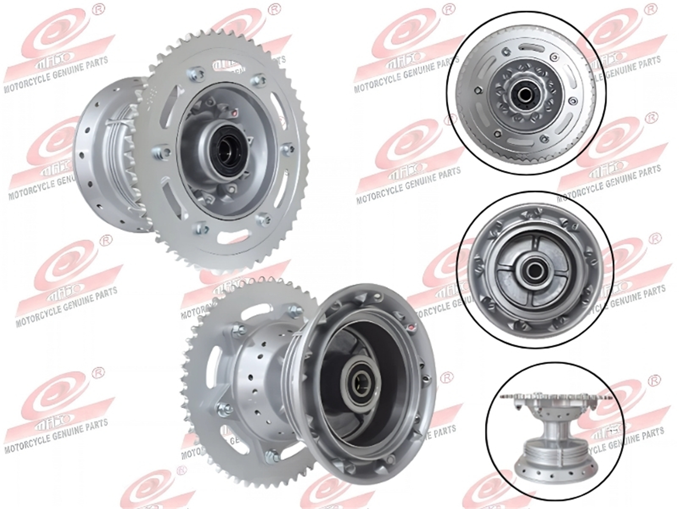 BOCAMAZA POST. C/CATALINA (54T/428H) ROD.6303-6203 (P/36RAYOS)