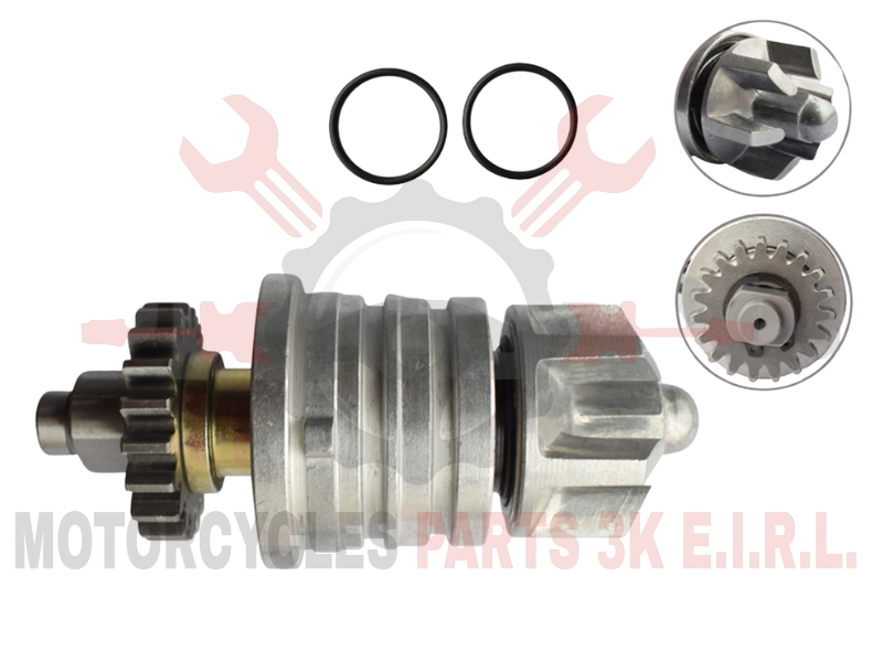 BOMBA AGUA  (PIÑON METAL) 19T
