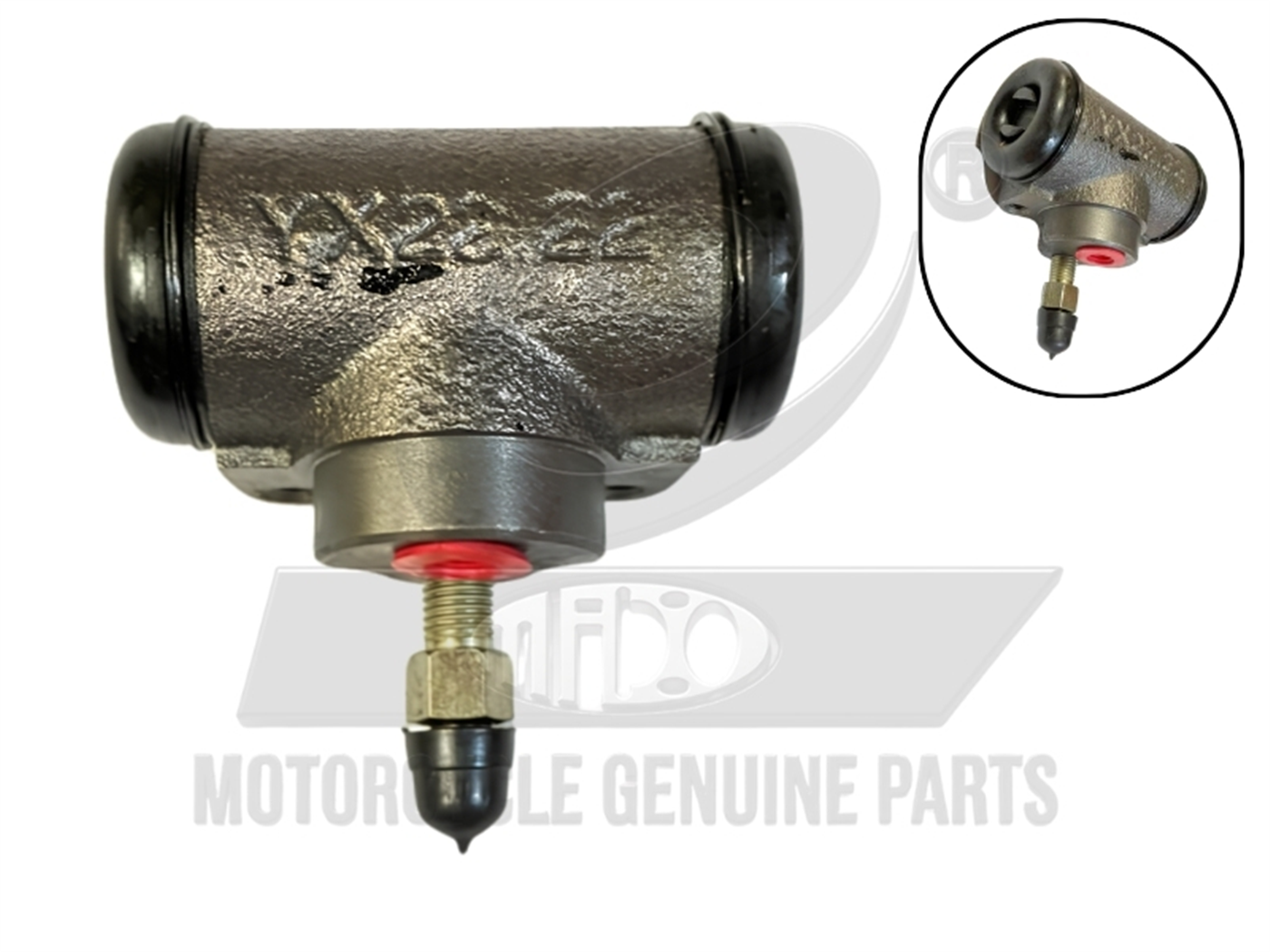 BOMBIN FRENO HIDRAULICO YX.22/22 BASE RONDANA 66X32MM
