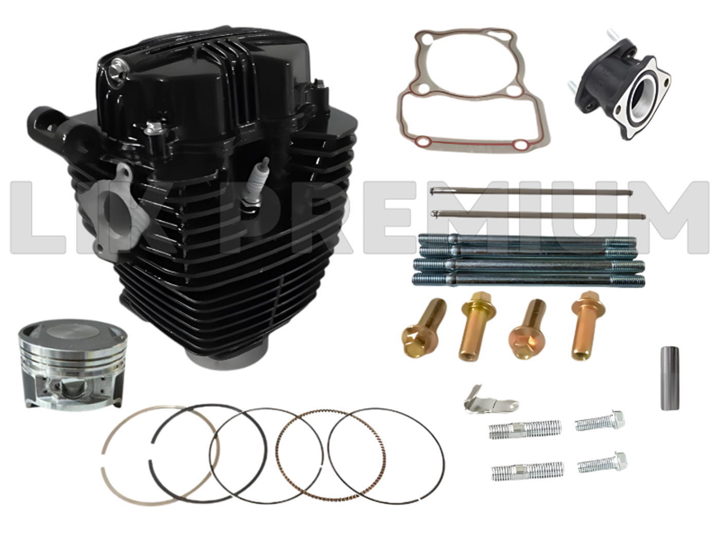 CABEZAL COMP.NEGRO 196CC (63.5-15MM) PREMIUM