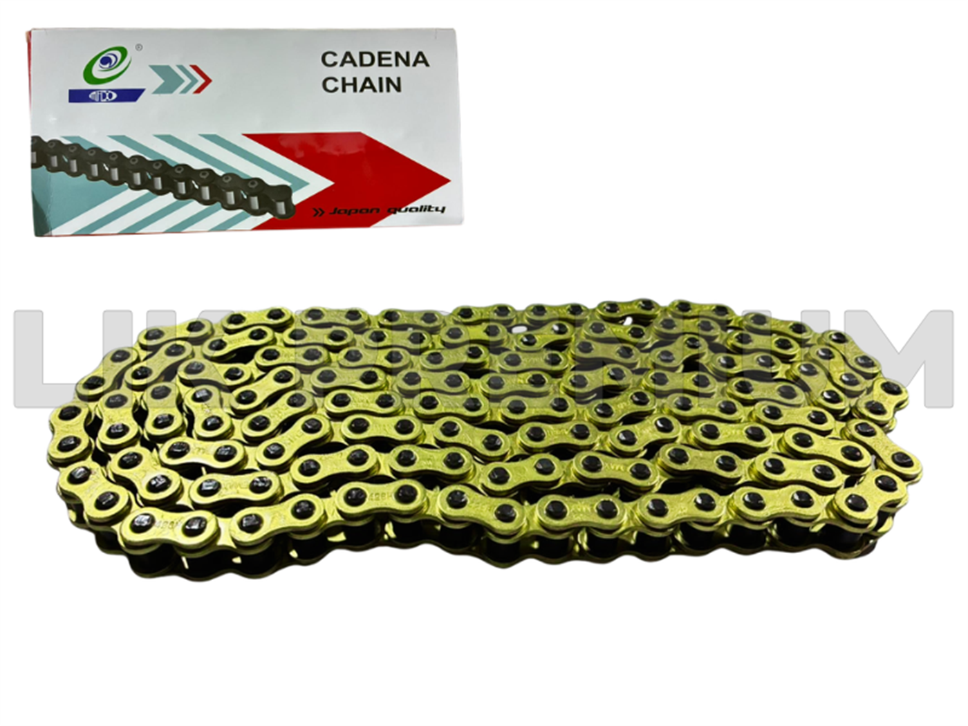 CADENA 428H 150L PREMIUM DORADO