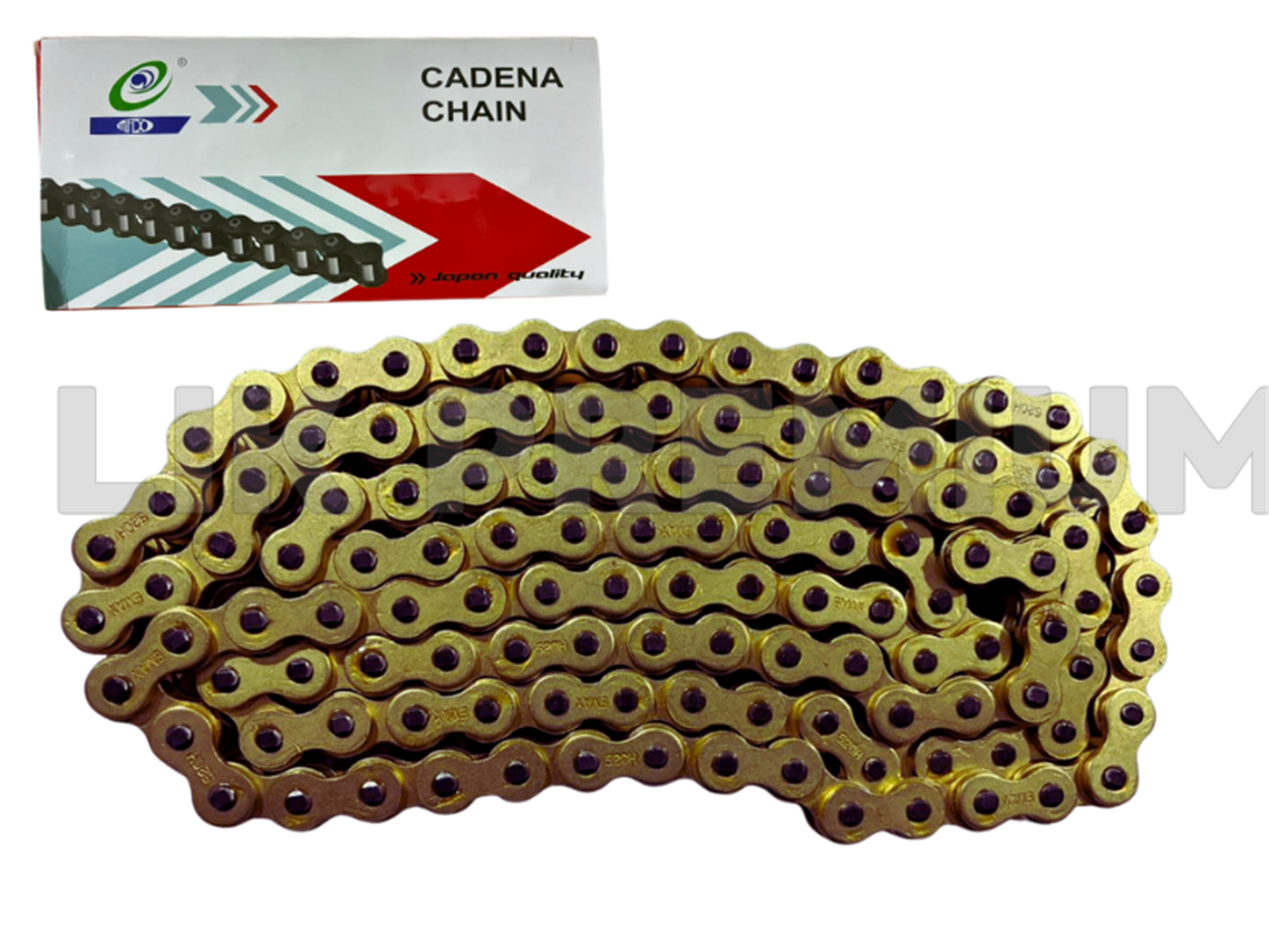 CADENA 520H 120L PREMIUM DORADO