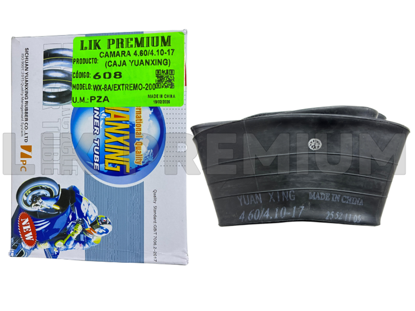 CAMARA 4.60/4.10-17 (CAJA YUANXING)