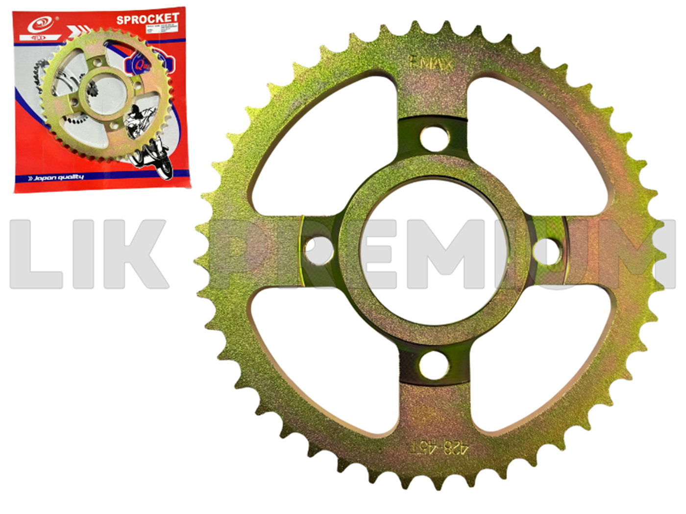 CATALINA 428H 45T 10MM PREMIUM DORADO