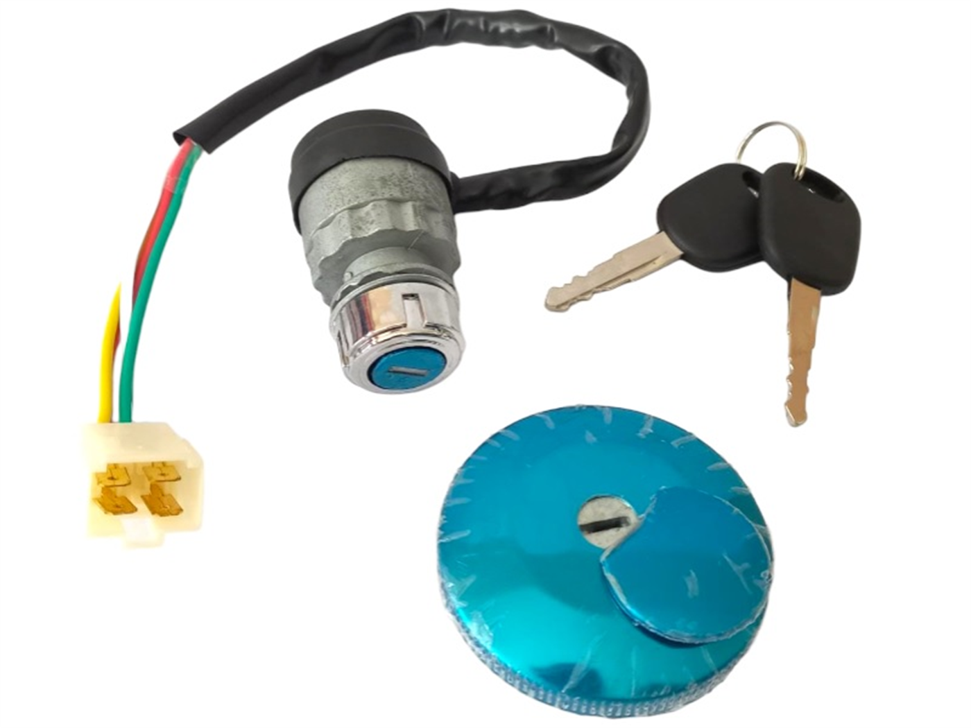 CHAPA CONTACTO + TAPA TANQUE C/ARRANCADOR