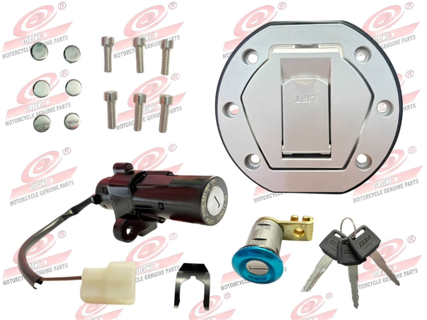 CHAPA CONTACTO + TAPA TANQUE PREMIUM PROFESIONAL