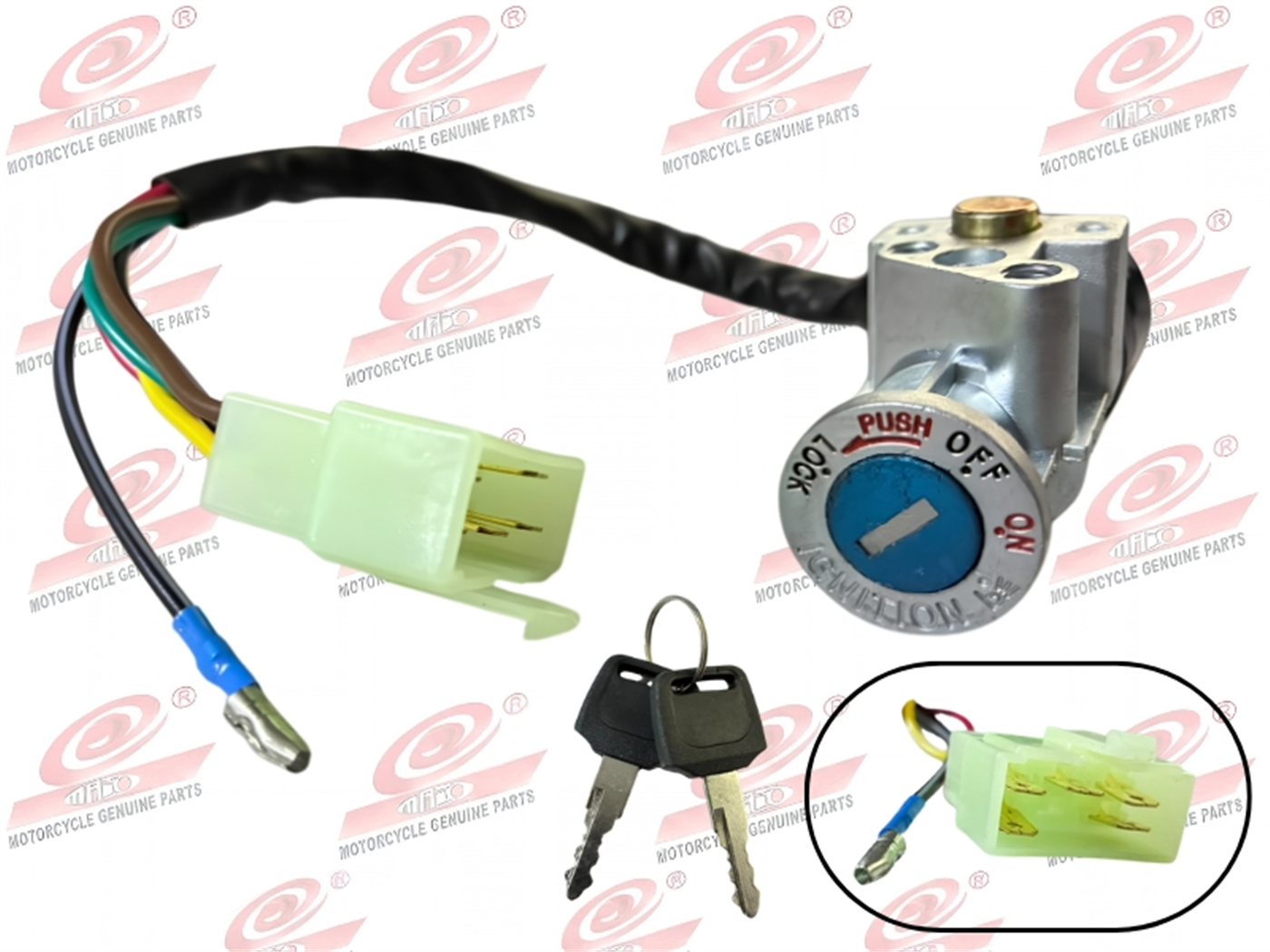 CHAPA CONTACTO (6 CABLES) 