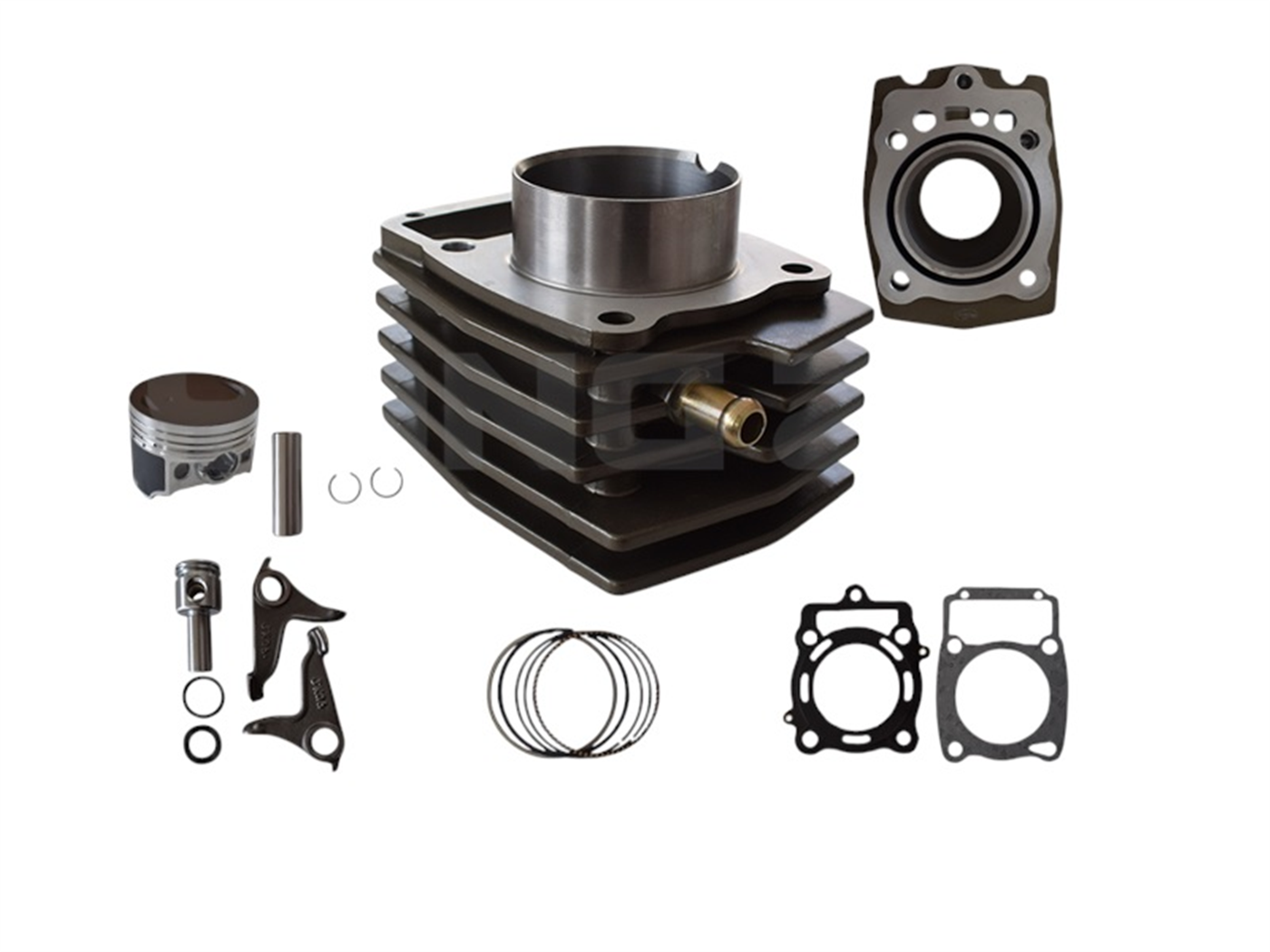 CILINDRO COMP. (ALETA GRUESA) 72MM/300CM (PIN 18MM) TITANIO