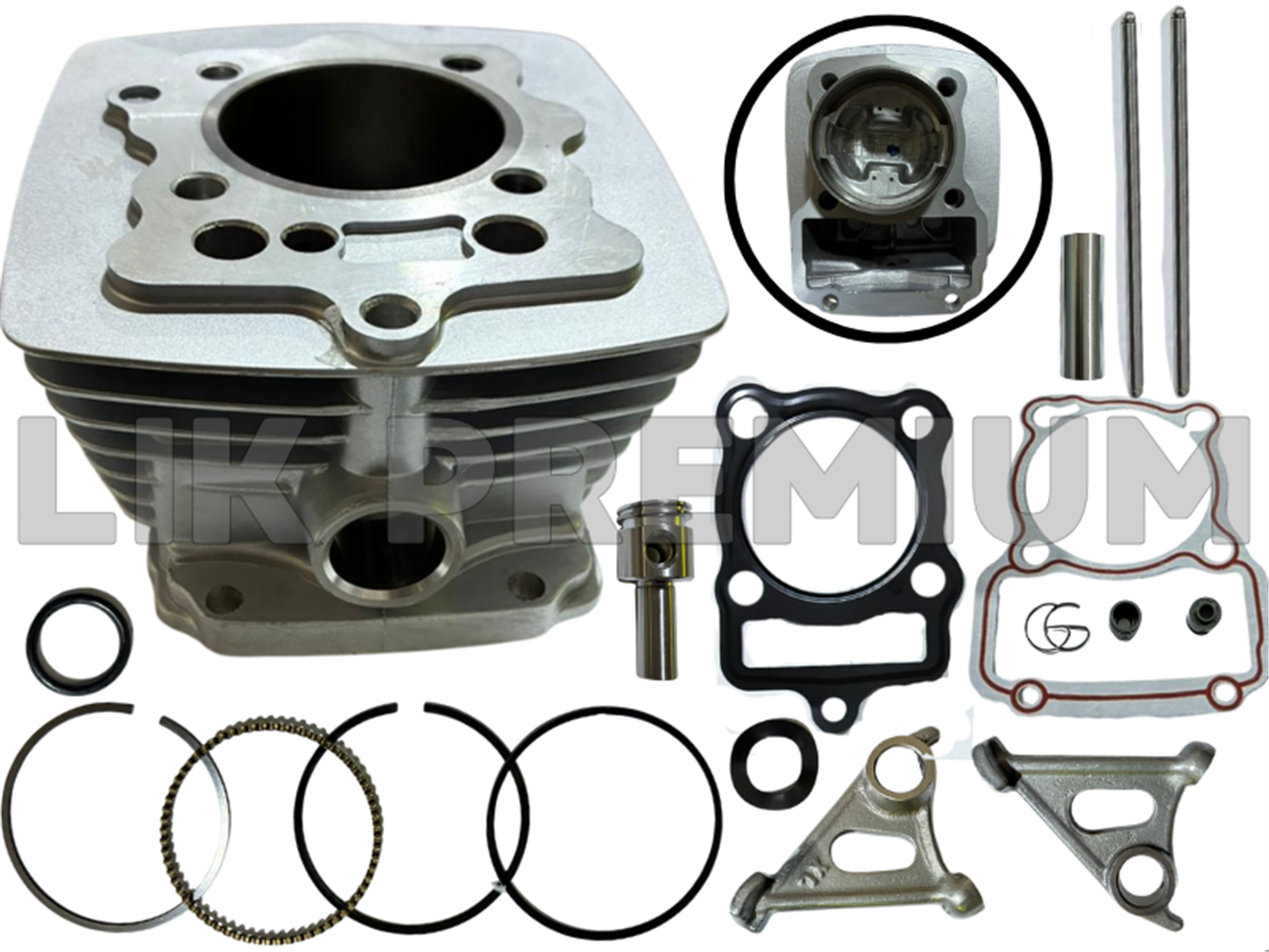 CILINDRO COMP.(196CM3) (63.5MM-15MM) CROMADO PREMIUM