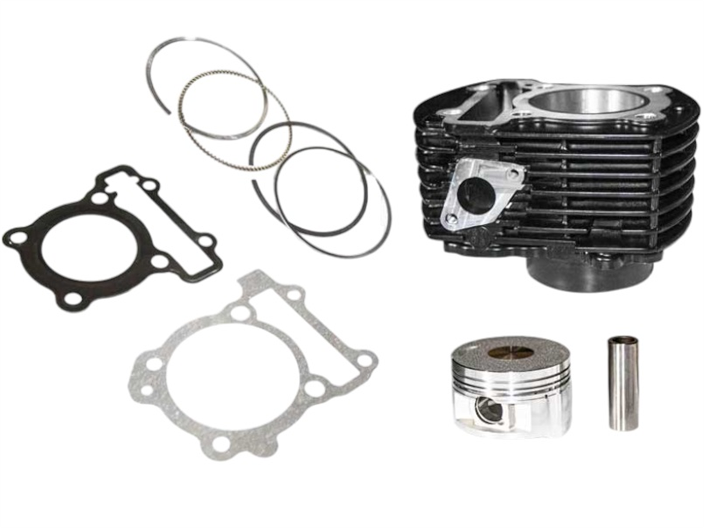 CILINDRO COMPLETO  (153CC,58MM, 15MM) AIRE (NEGRO)