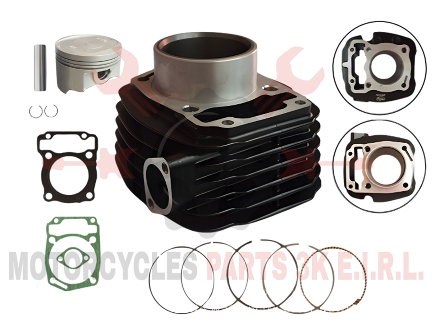 CILINDRO COMPLETO 184CM3 (61MM-14MM) PREMIUM