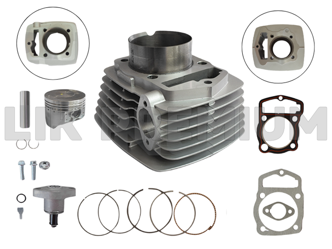 CILINDRO COMPLETO 196CC (63.5MM-15MM) PREMIUM