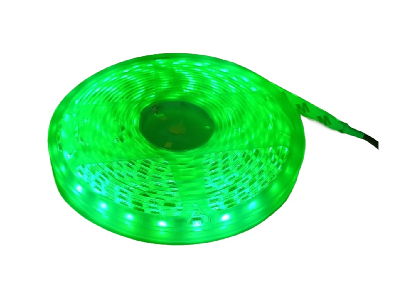 CINTA LED 5MT C/SILICONA VERDE (5050-12V)