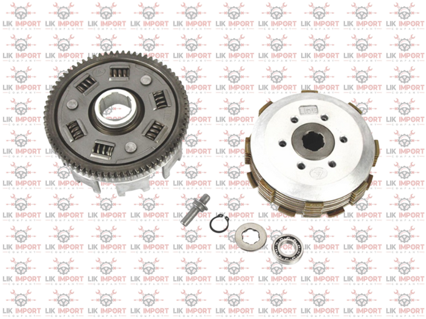 CREMALLERA COMP. M/RESORTE(DISCO DELGADO)(73T,6P,7D)(ROD.CHICO 6001)