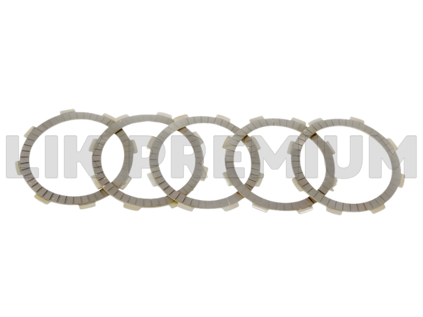 DISCO EMBRAGUE 5 PZAS.16MM PREMIUM (HF)