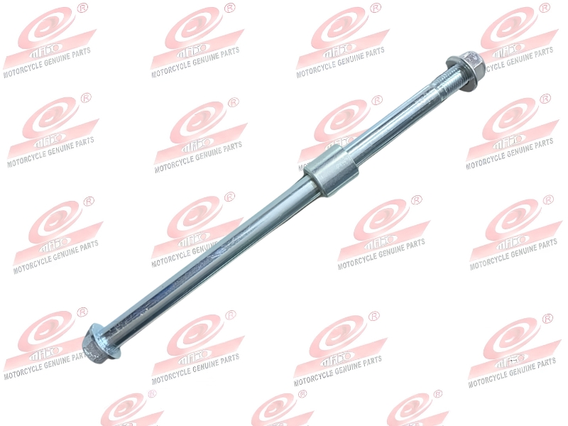 EJE POSTERIOR M15*28 CM C/TOPE Y TUERCA
