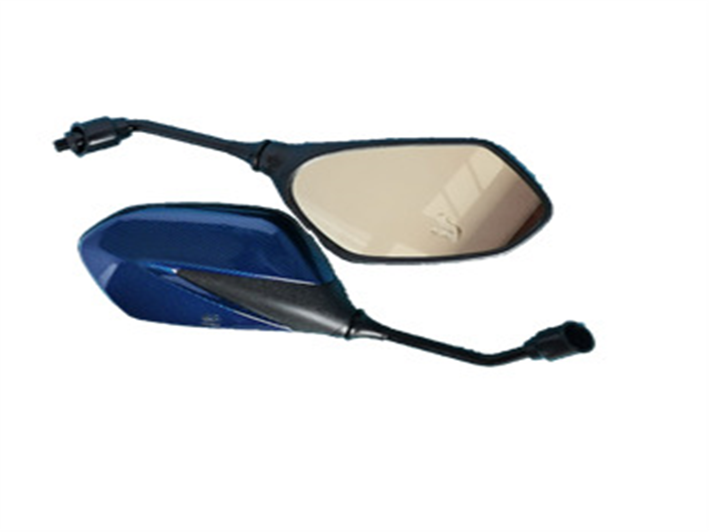 ESPEJO 10MM AZUL/CARBON