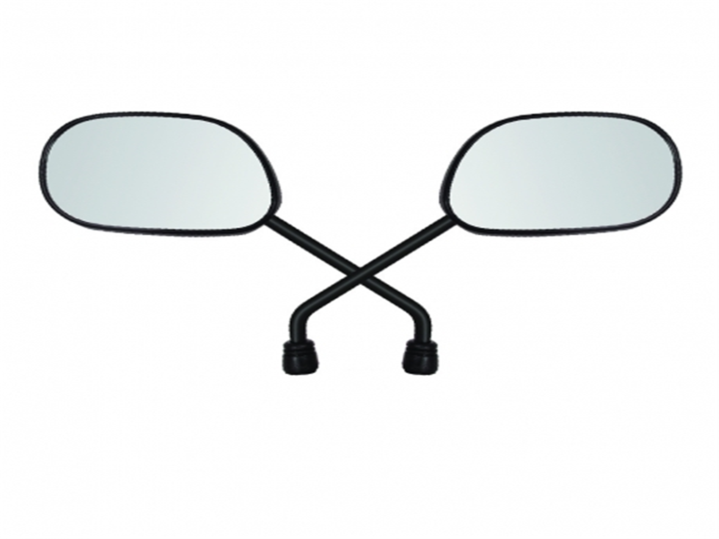 ESPEJO NEGRO 10MM ROSCA INVERTIDA