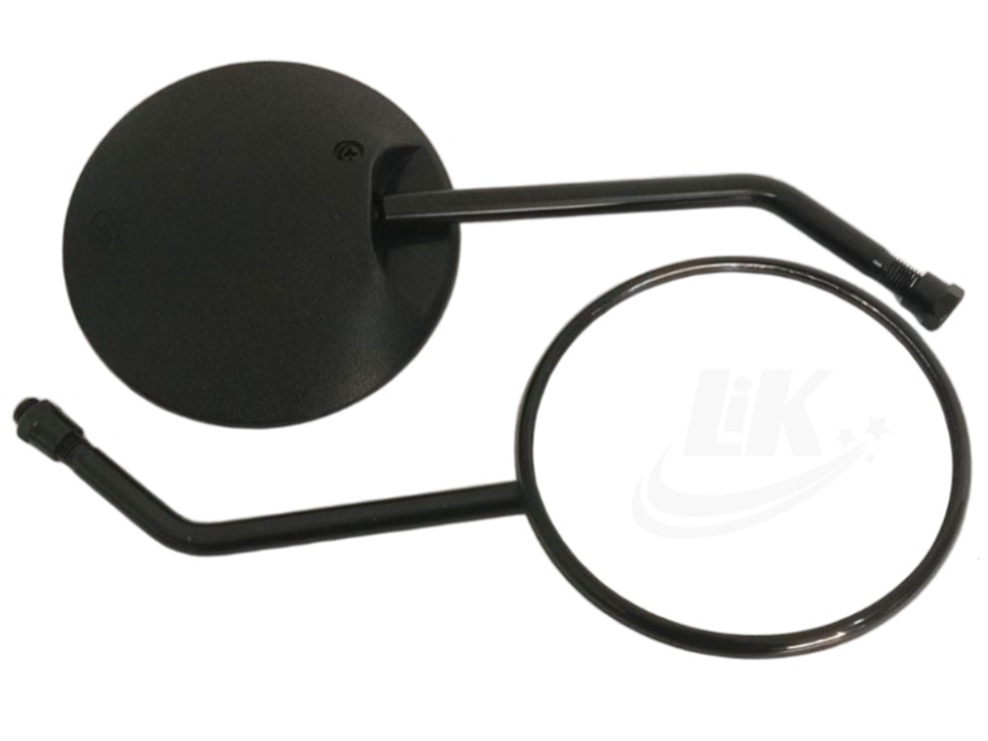 ESPEJO NEGRO 10MM  ROSCA INVERTID. RED.GRANDE