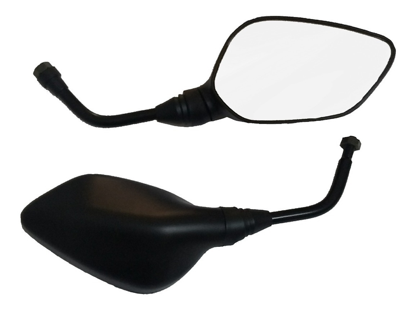 ESPEJO NEGRO 10MM ROSCA INVERTID. PREMIUM