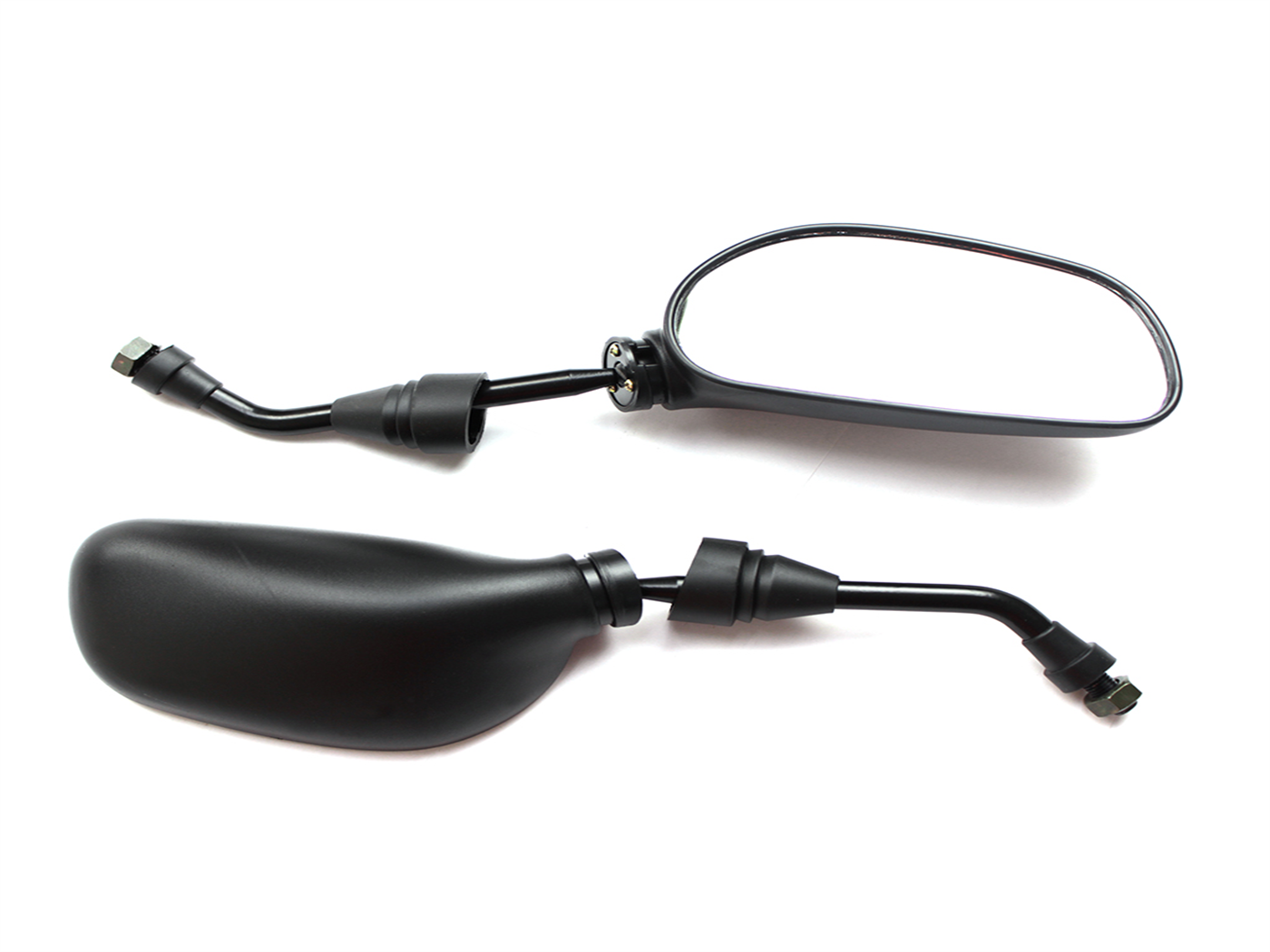 ESPEJO NEGRO 10MM ROSCA INVERTID. PREMIUM