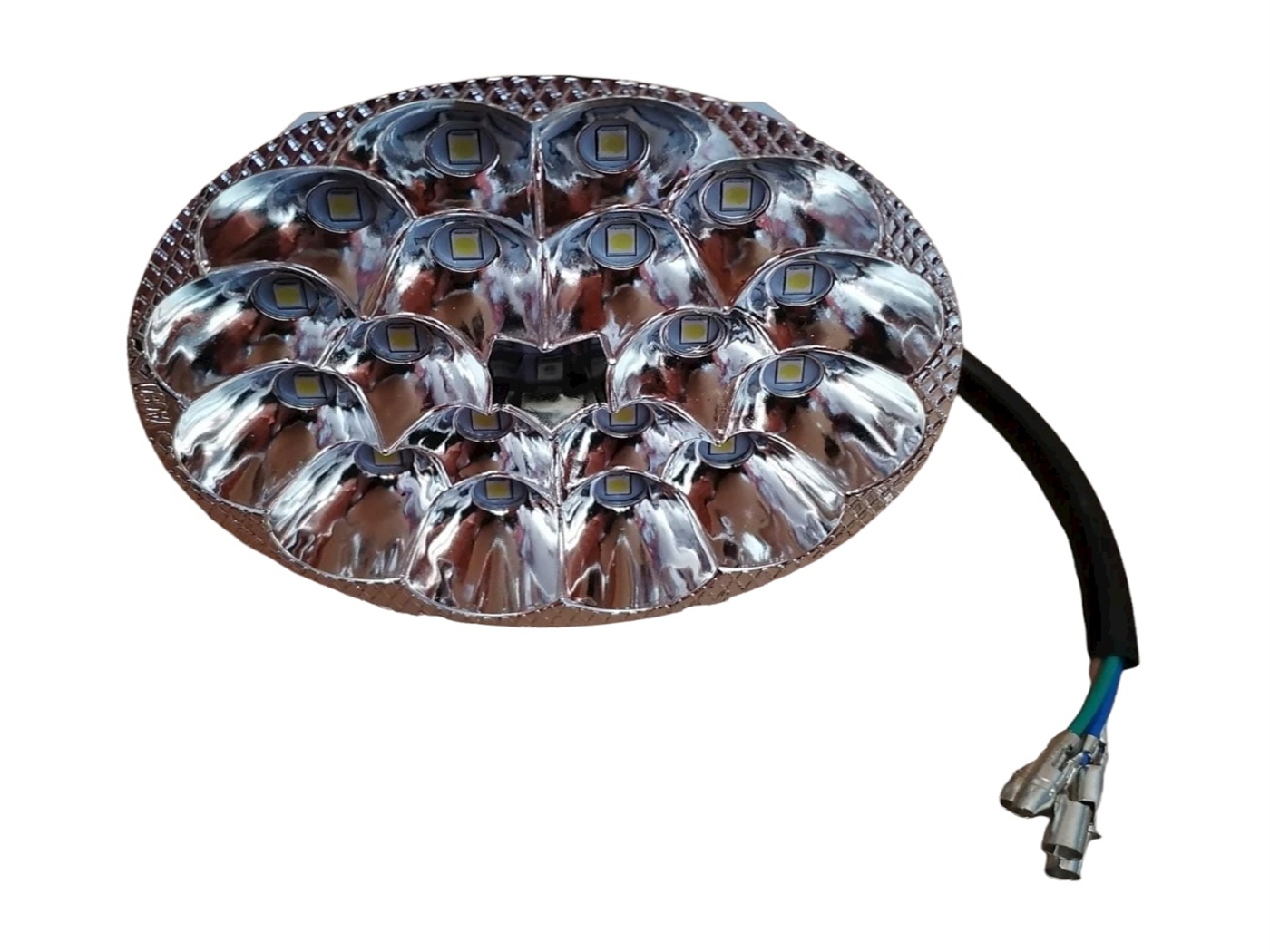 FARO DELANTERO 18 LED REDONDO ALTA Y BAJA (XFJ-09)