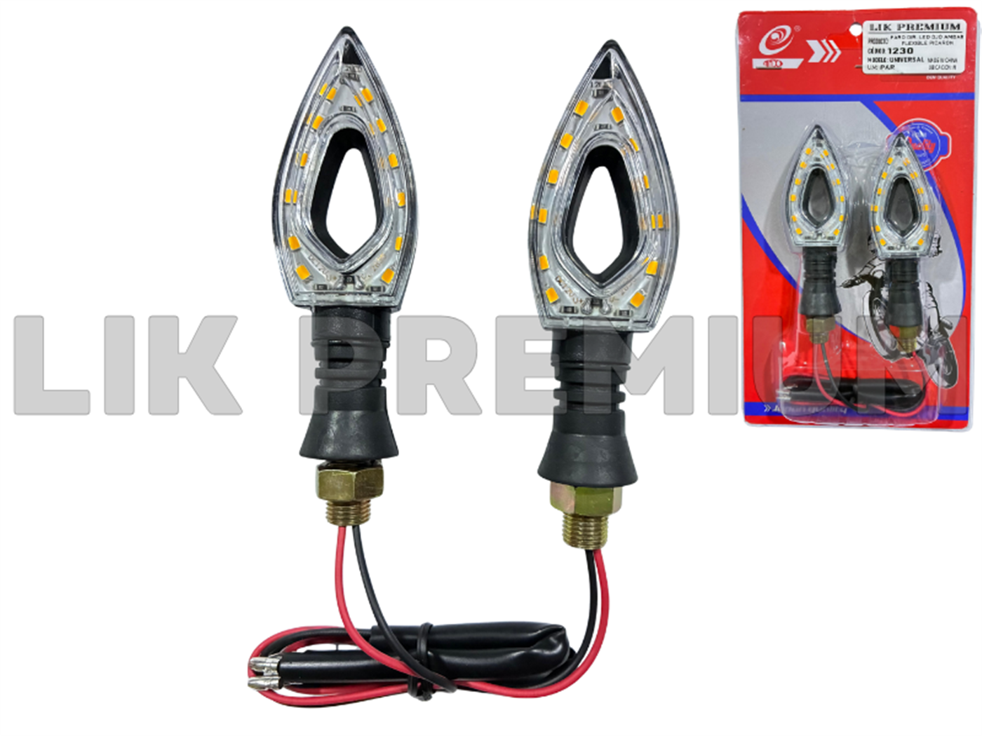 FARO DIR. LED OJO AMBAR FLEXIBLE PICARON