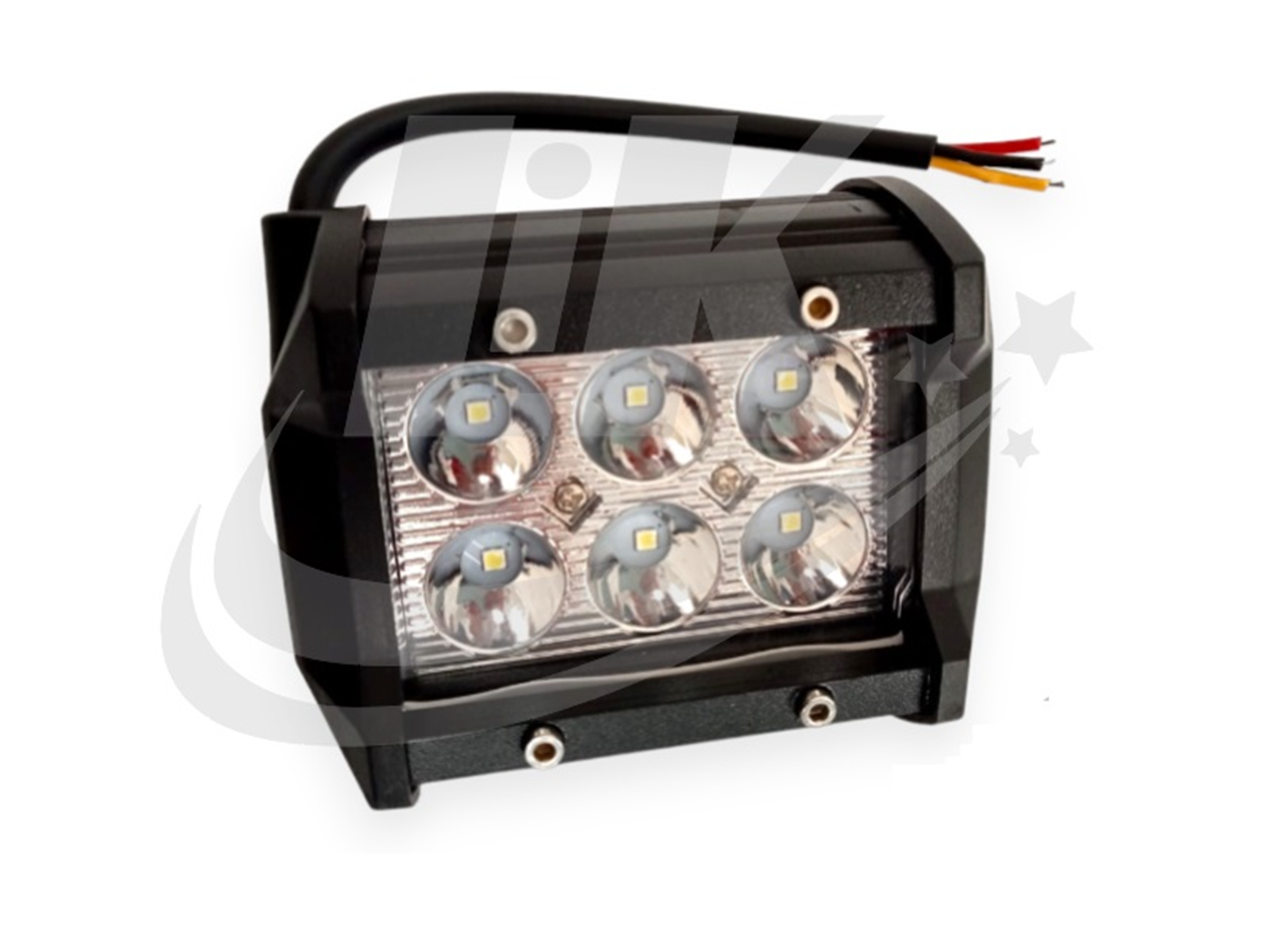 FARO LED ROBOTITO 6 LED BLANCO LUZ FIJO