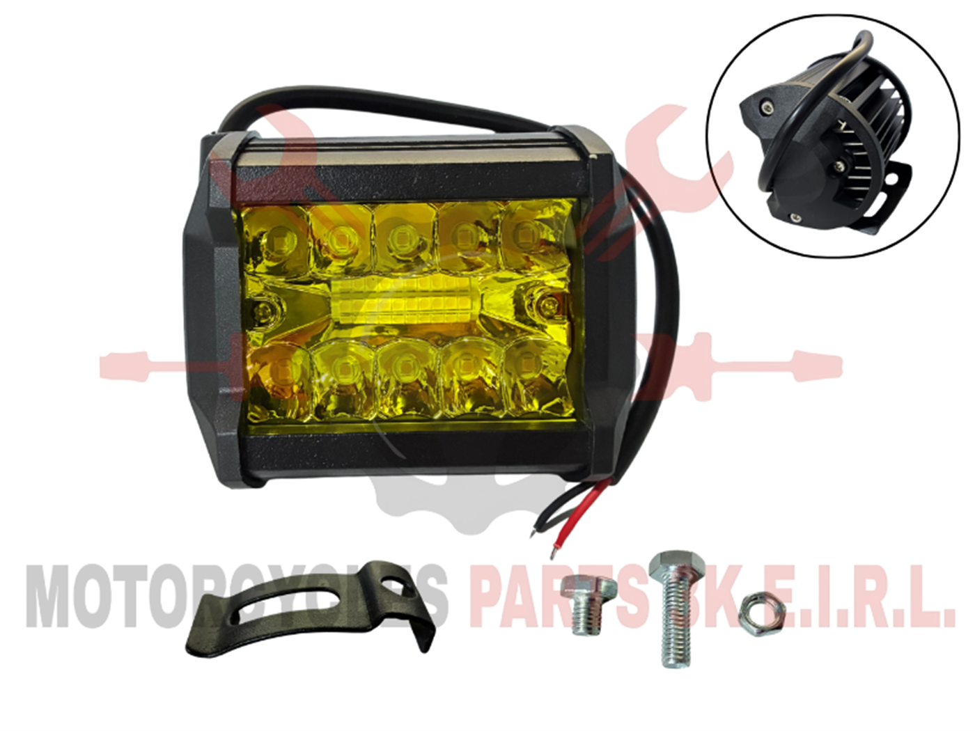 FARO ROBOTITO 20 MICROLEDS AMARILLO