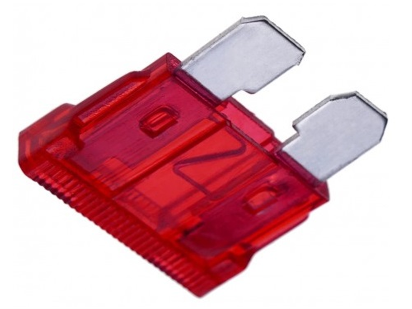 FUSIBLE UÑA 10A ROJO (X 100 PCS)