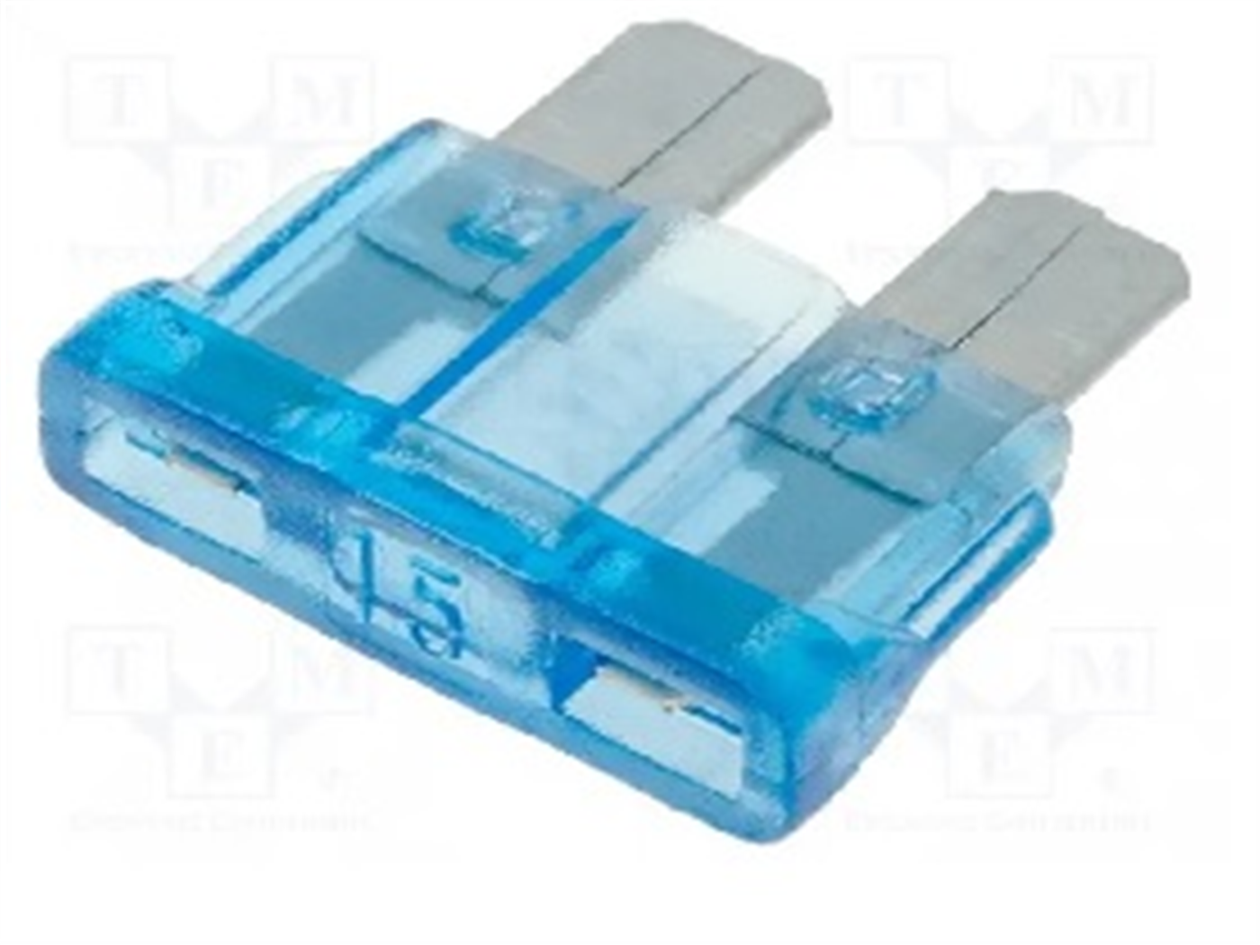 FUSIBLE UÑA.15A AZUL (X 100 PCS)