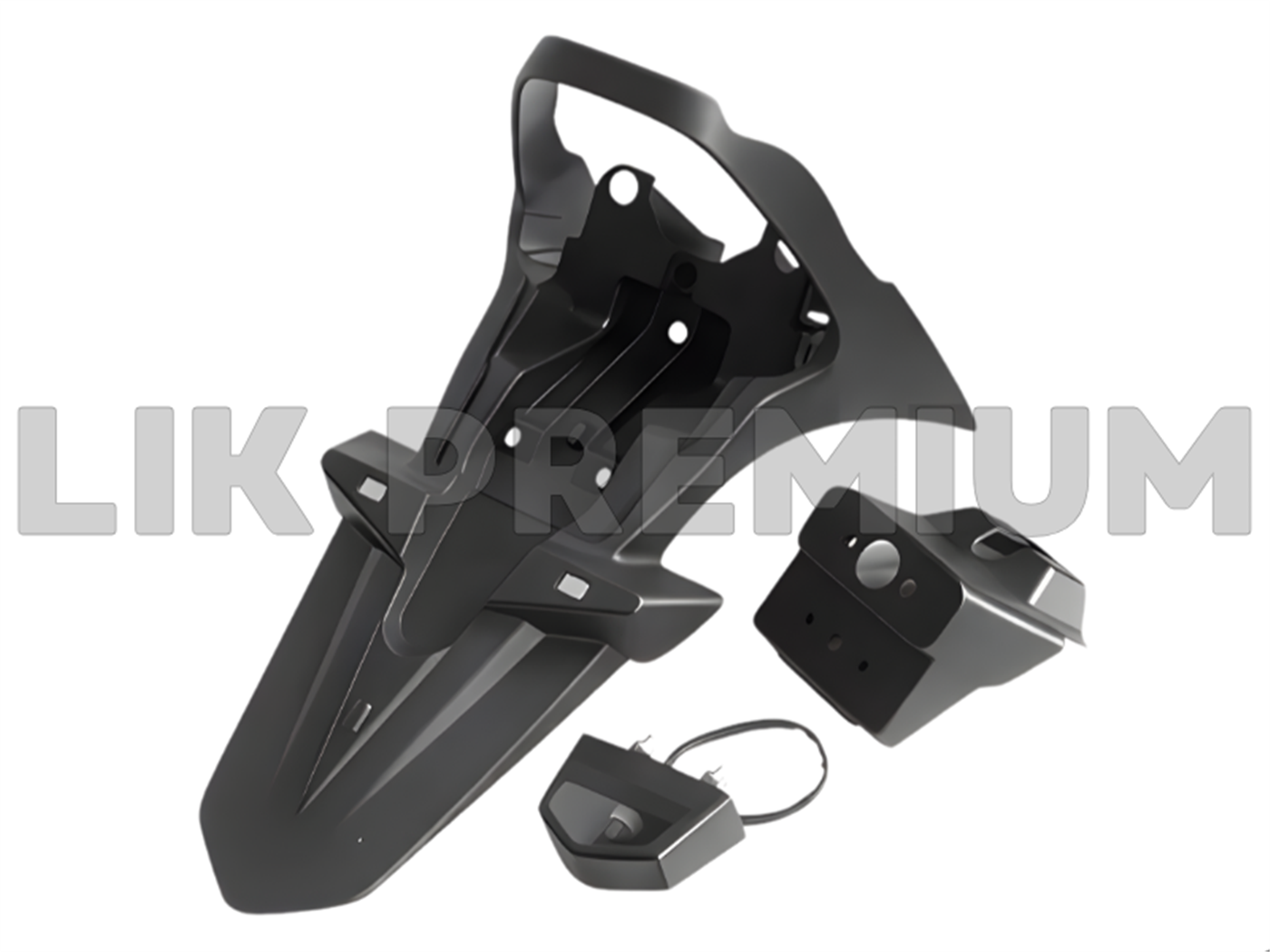 G/POSTERIOR PLASTICO (INC.FARO DE PLACA)