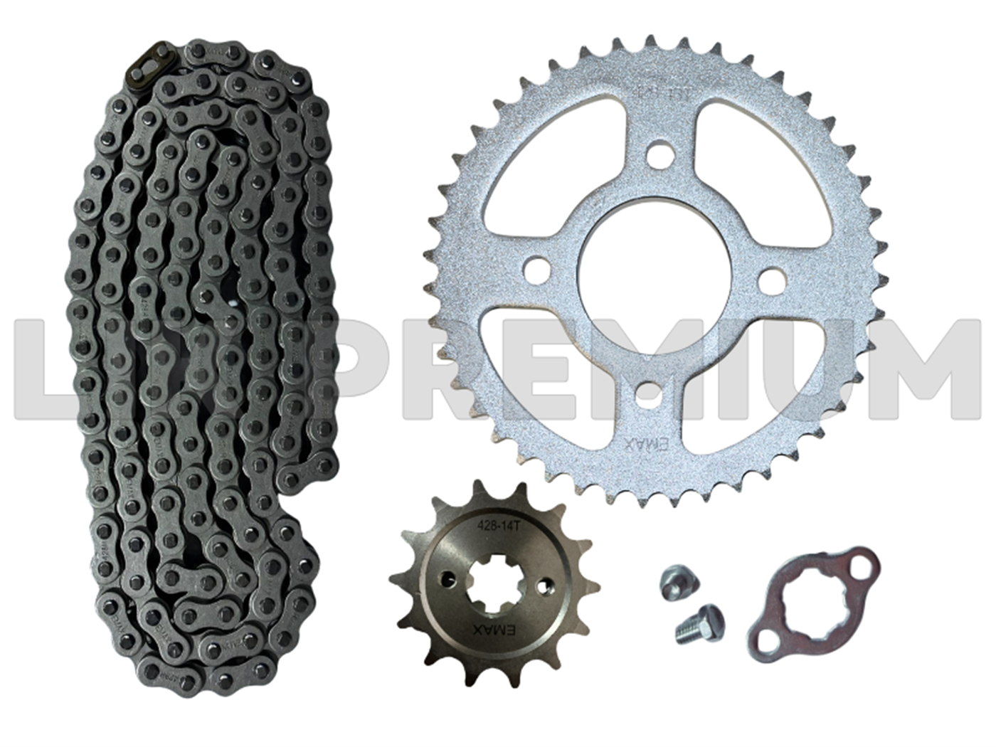 KIT ARRASTRE (14T,43T)(428H-132L) PREMIUM